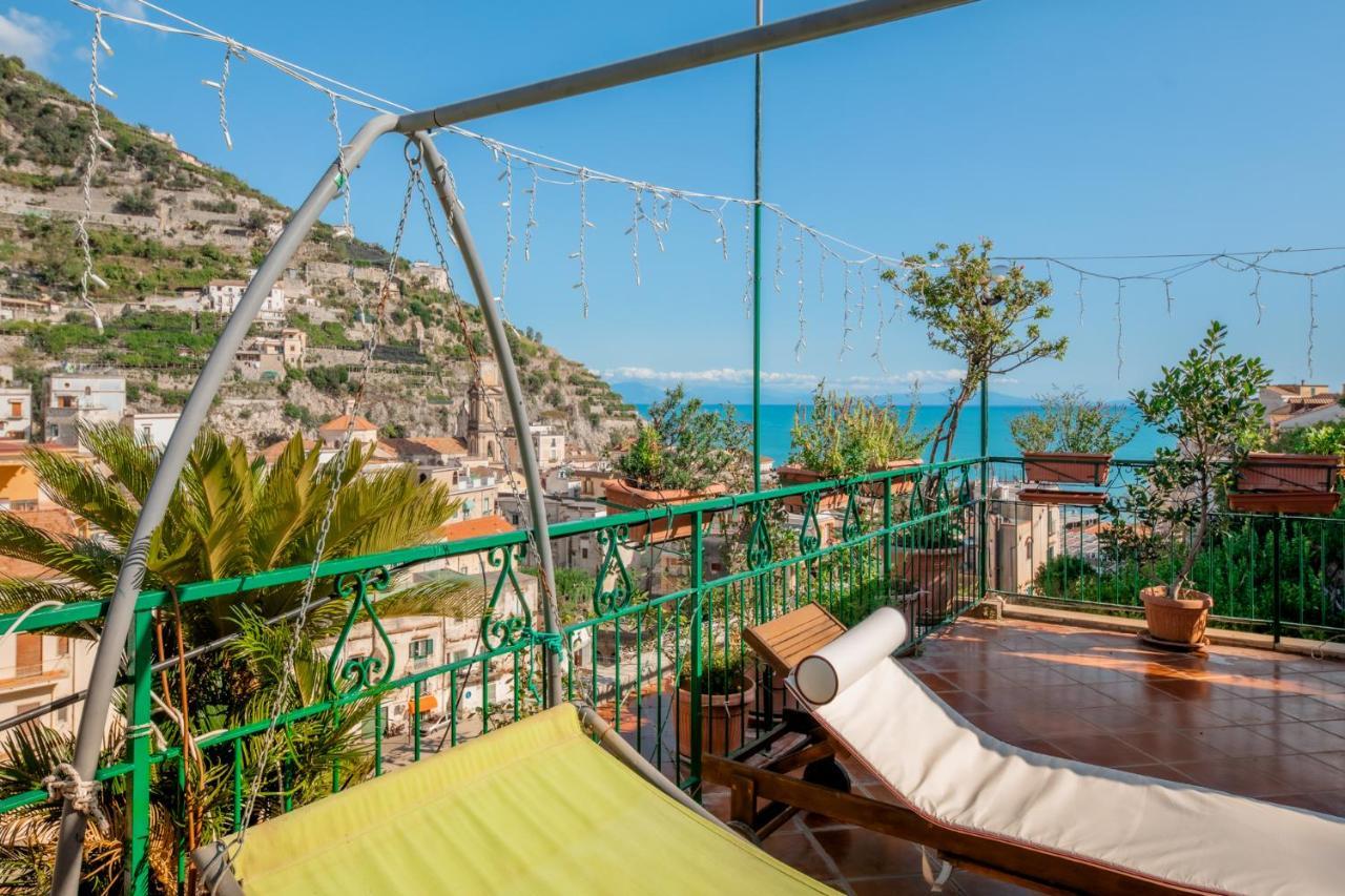 Ferienwohnung Casa Amena Minori Exterior foto
